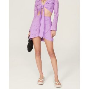 ASHLEY PARK x RTR
Purple Eyelet Mini Skirt 💖